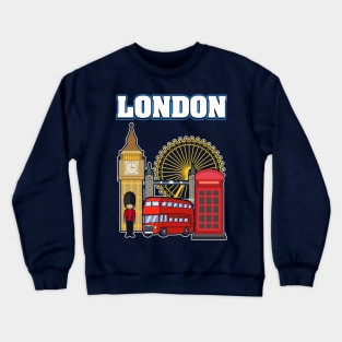 London Souvenir Gift Crewneck Sweatshirt